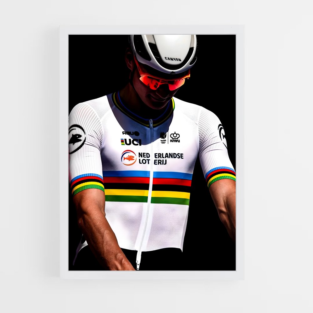 Poster Mathieu van poel – affiche Cyclisme (vue 3)